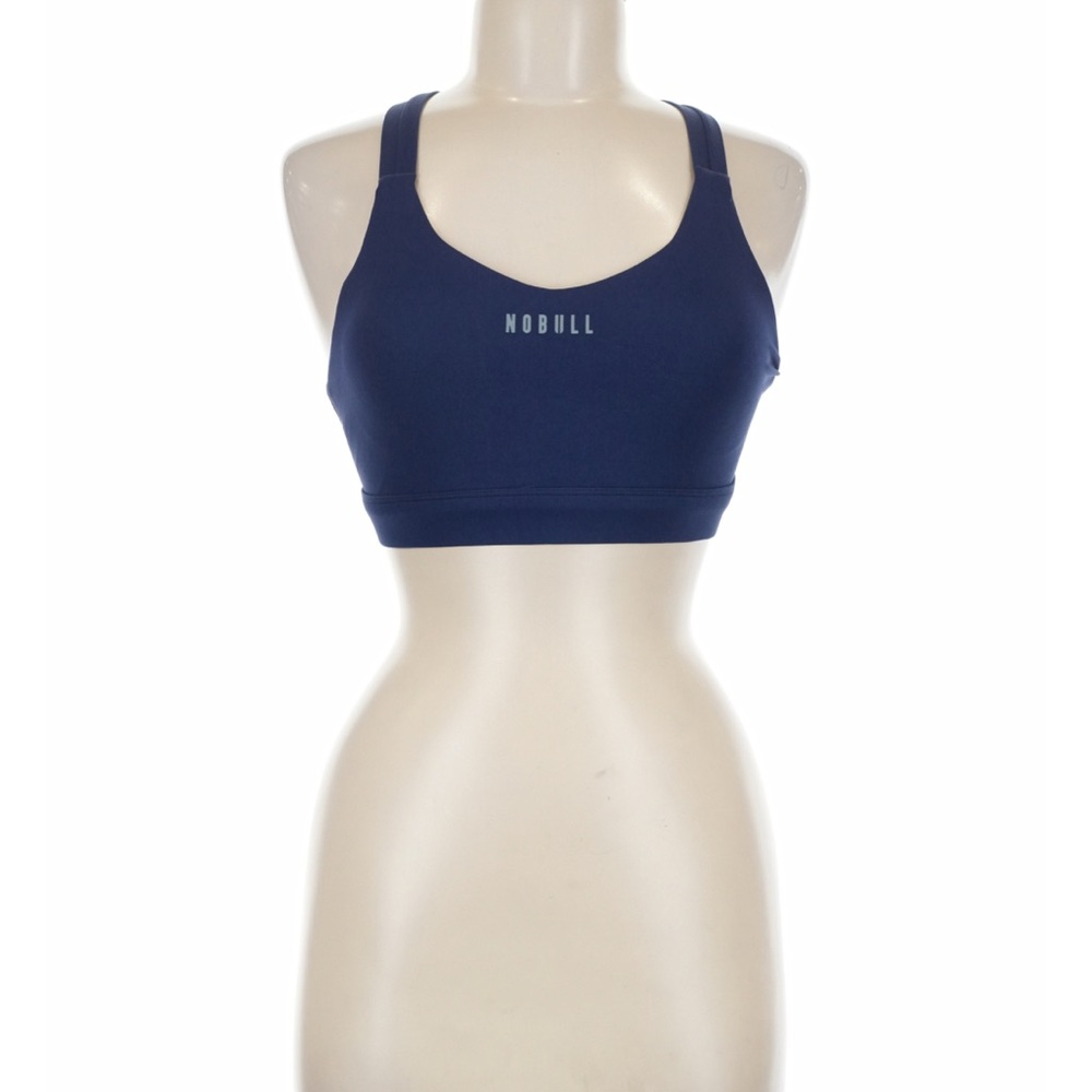 NOBULL Women's Blue Sports Bra size large